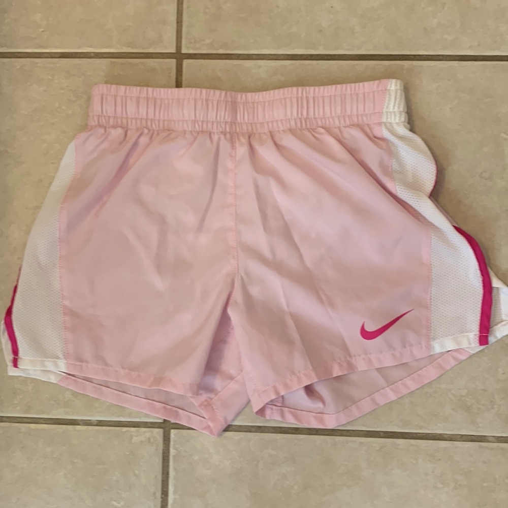Pink Nike shorts